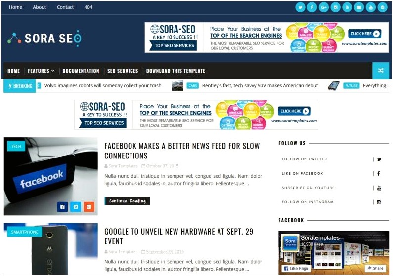 Download Template Blogspot Seo Friendly Gratis