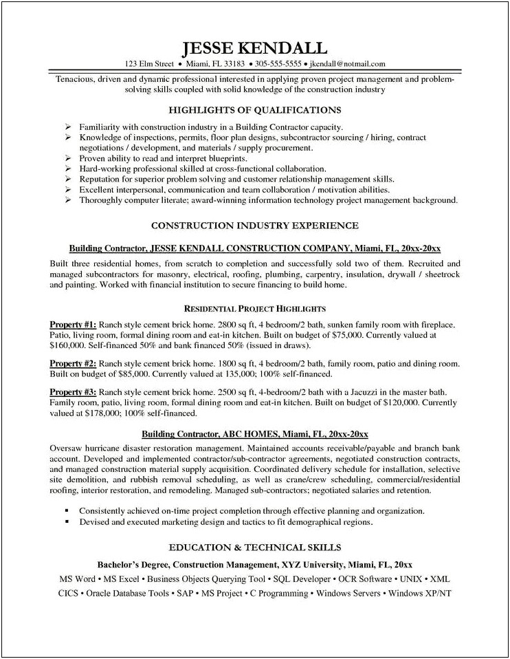 Education Retention Planning Description On Resume