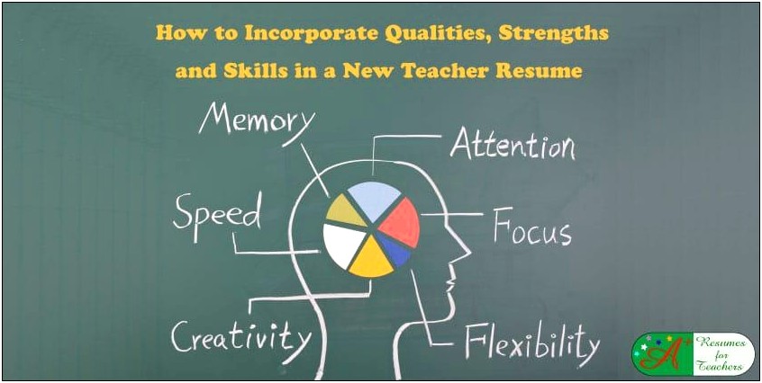 Educational Skills And Abilities Listed On Resume