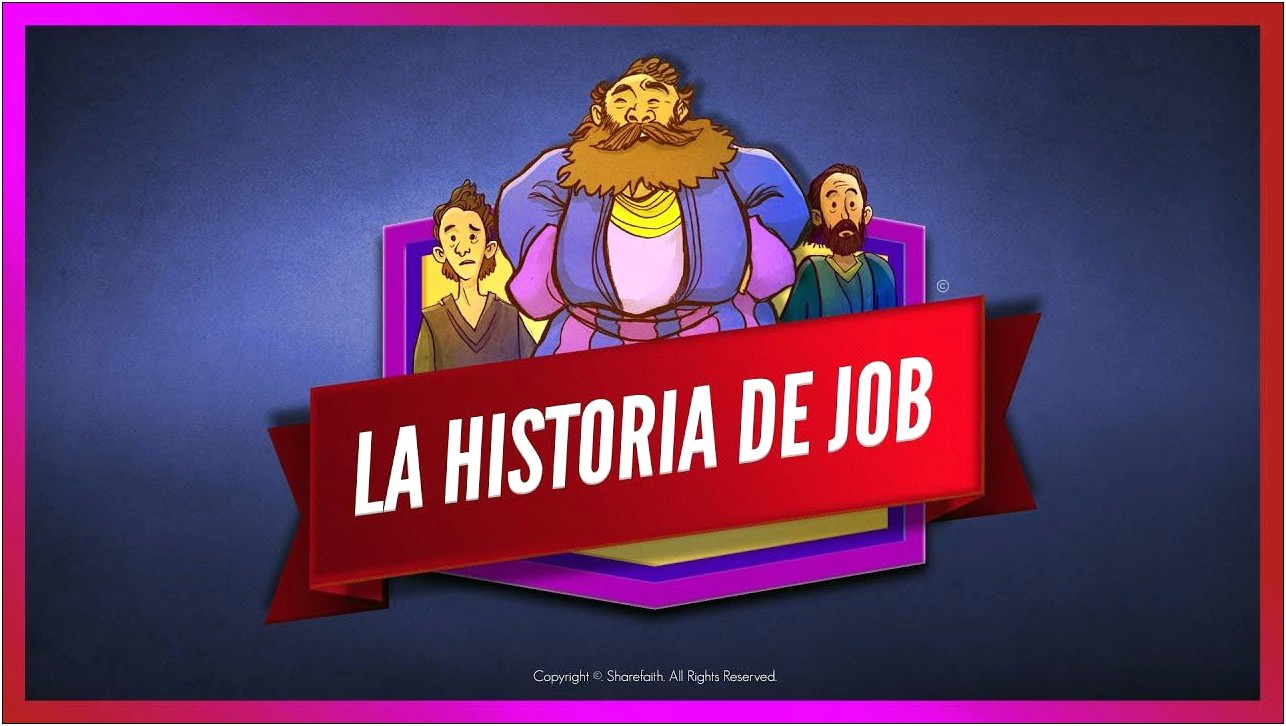 El Libro De Job En La Biblia Resumen