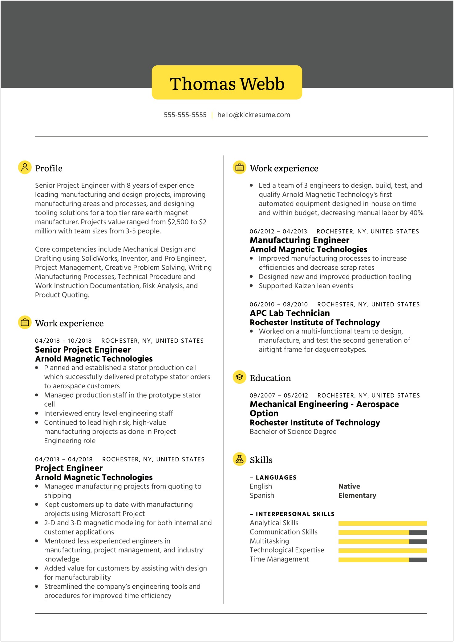 Entry Level Elementary Teacher Resume Examples