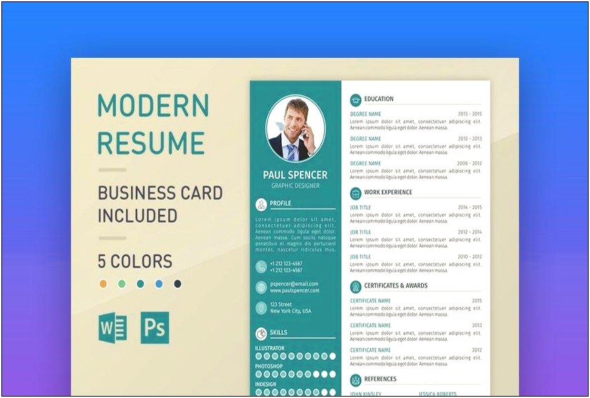 Example Of 2nd Page Of Resume