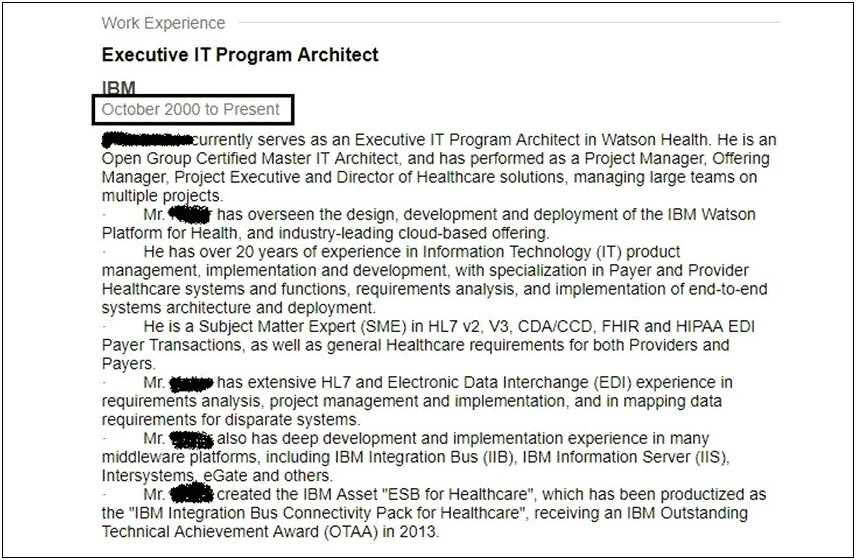 Example Of A Poorly Written Resume