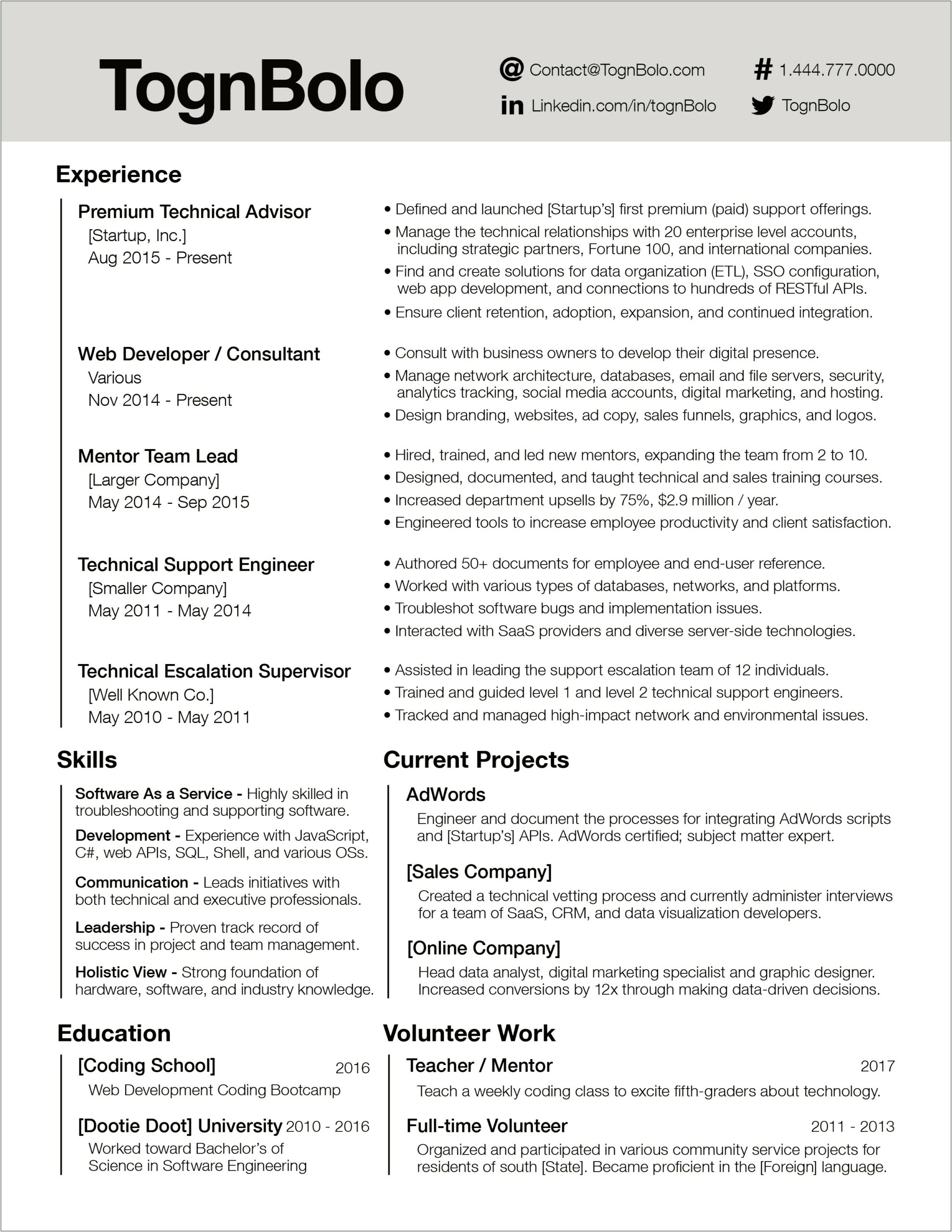 Example Of A Resume For First Job Reddit