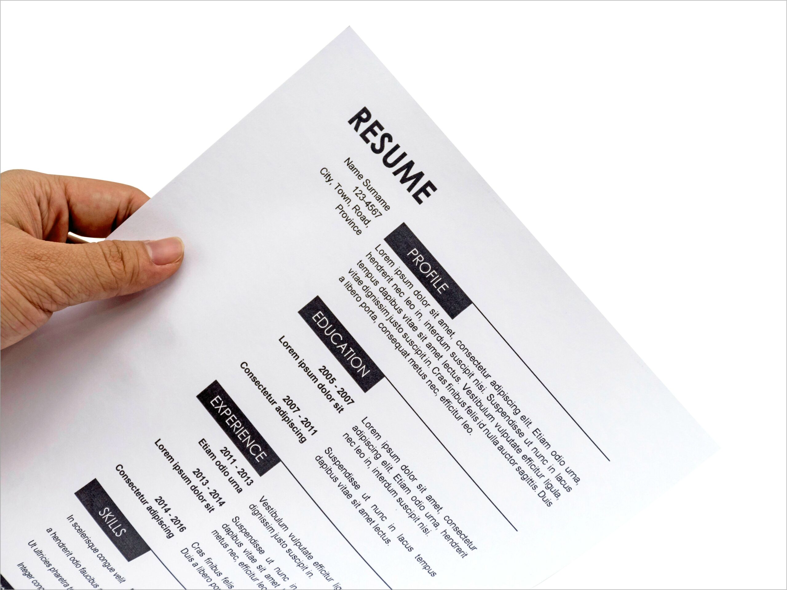 Example Of An Resume Cover Letter