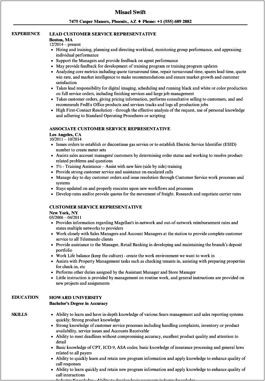 Example Of Independent Sales Rep Resume