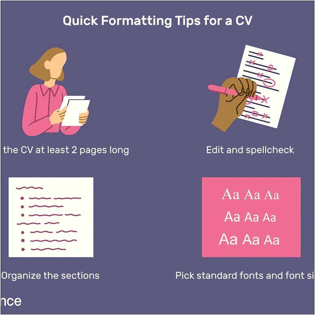 Example Of Numbering Pages On A Resume