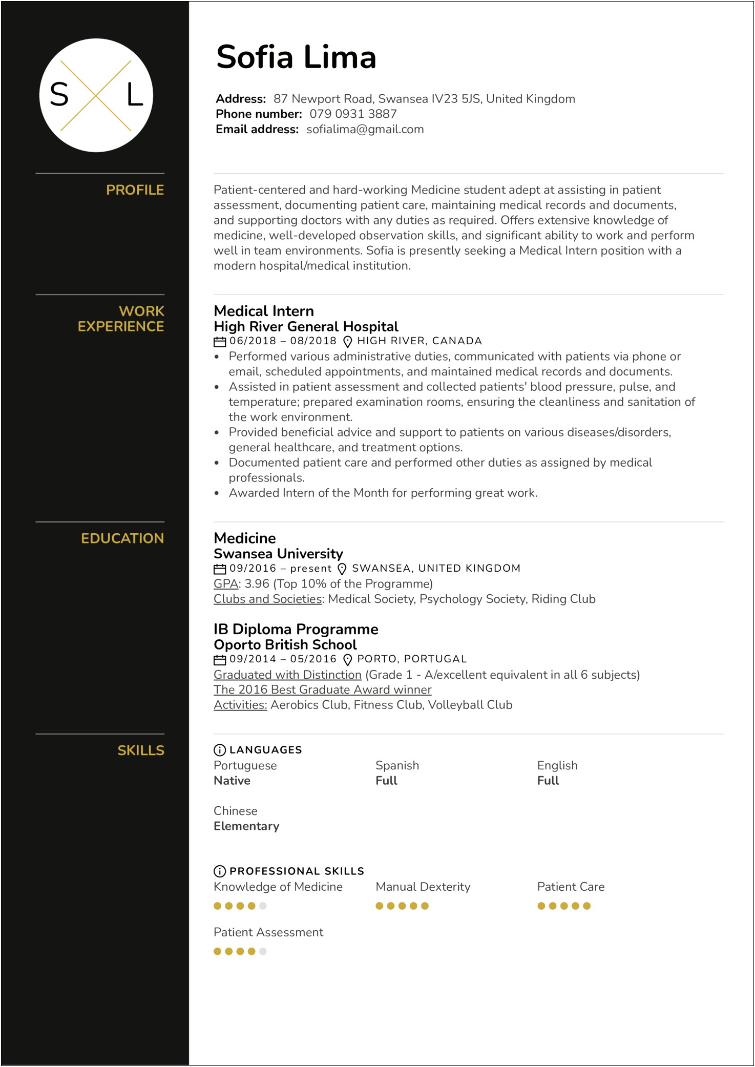 Example Of Resume For Highschool Graduate In Philippines