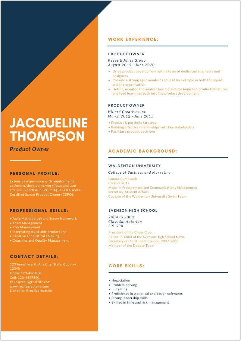 Examples Of Skills And Expertise On Resume