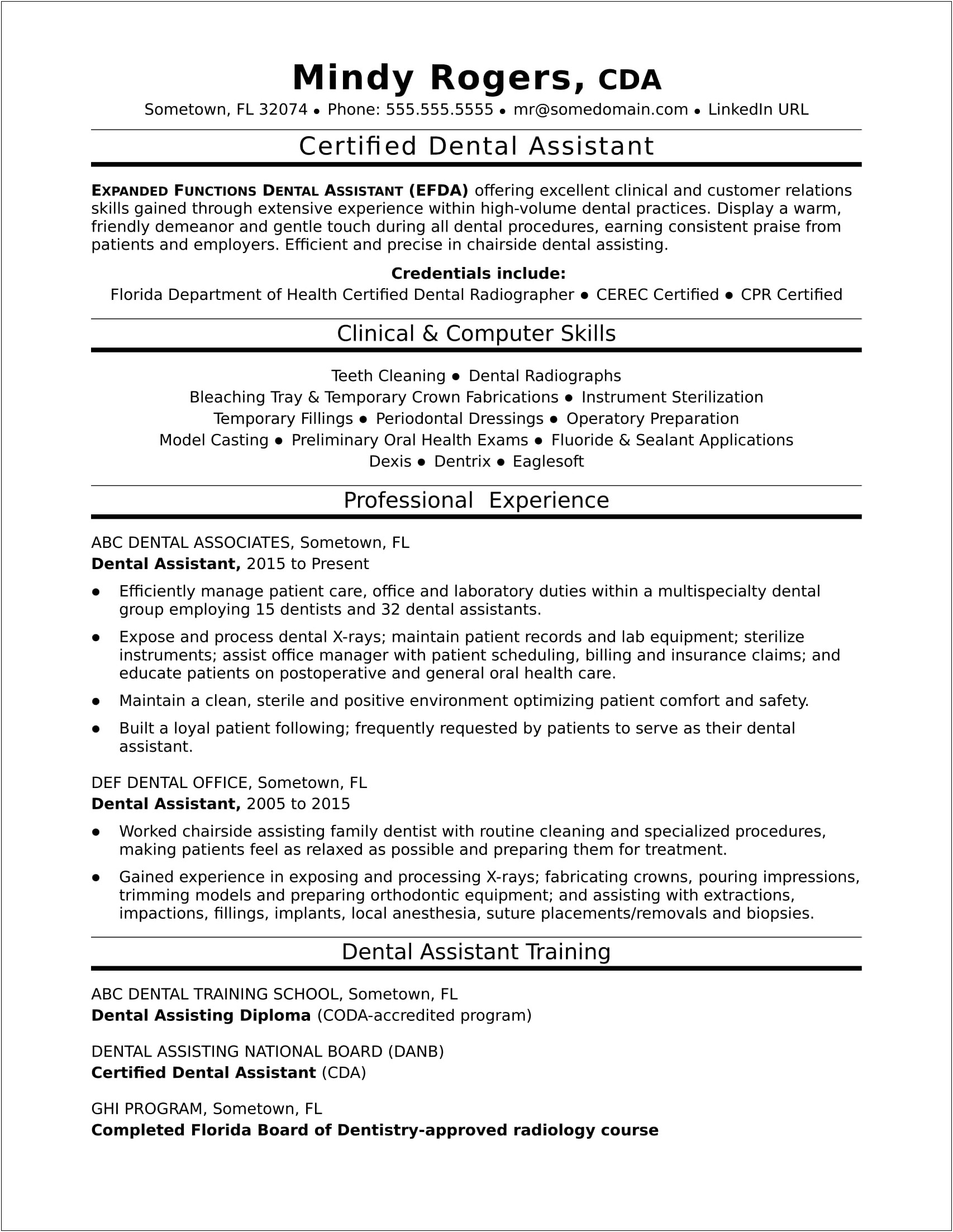 Examples Of Skills To Write In A Resume