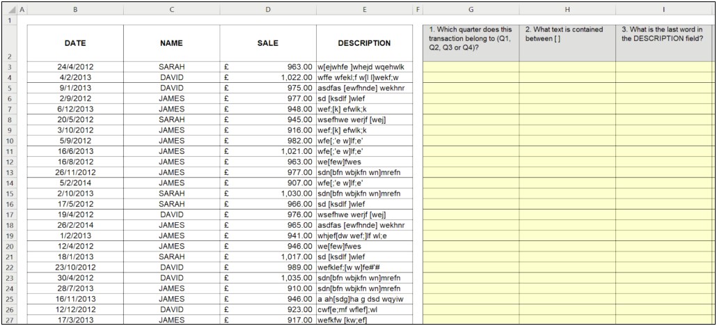 Excel Skills To Put On Resume