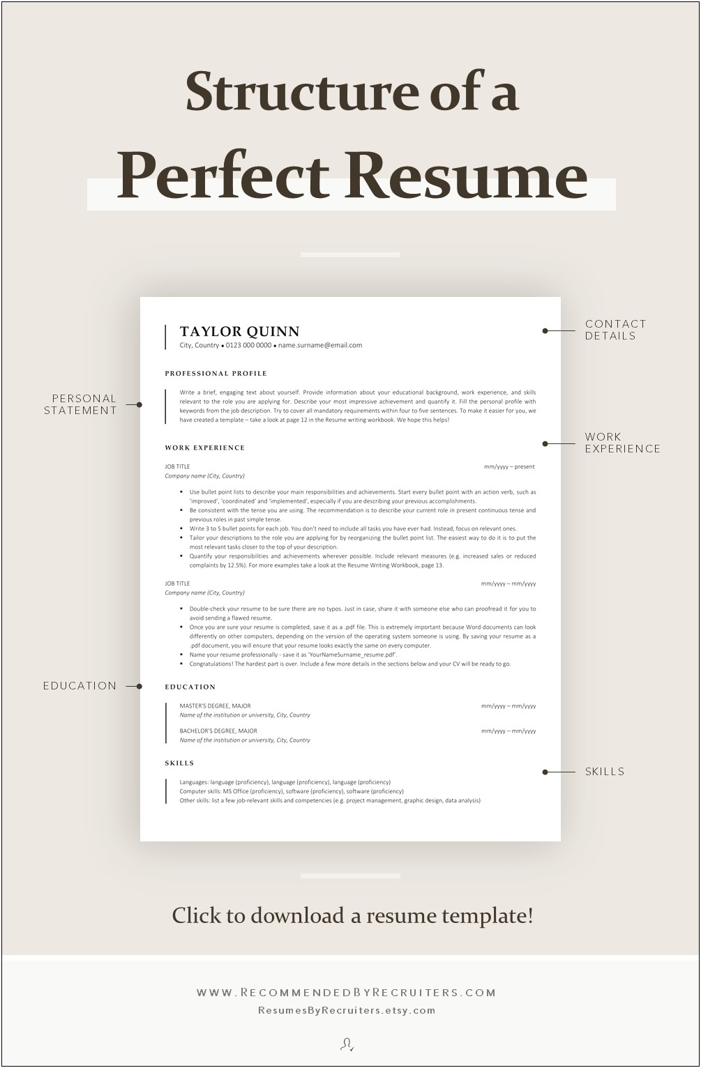 Executive It Resume Must Have Skills