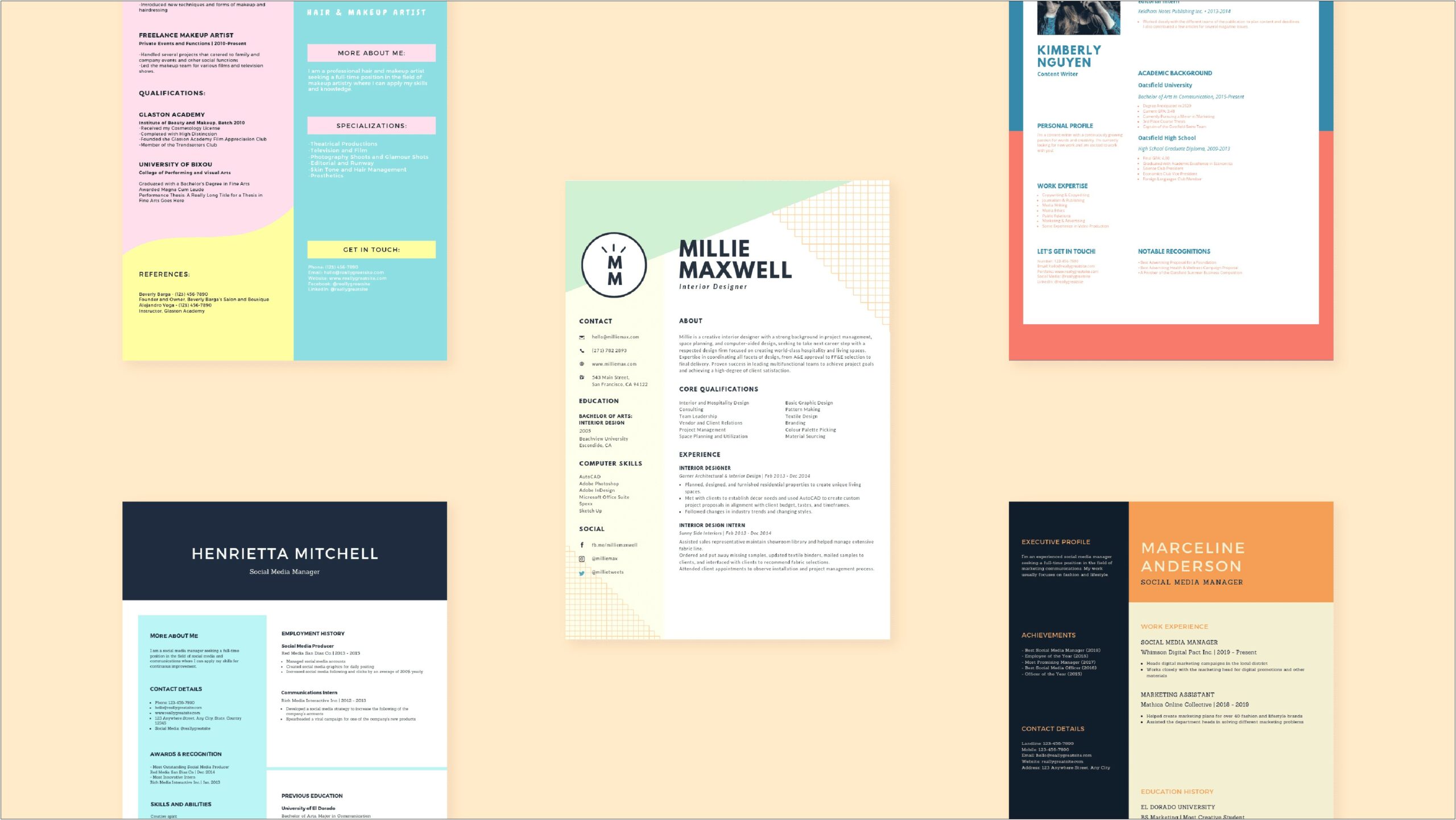 For Designer Resume Best Sans Serif Fonts