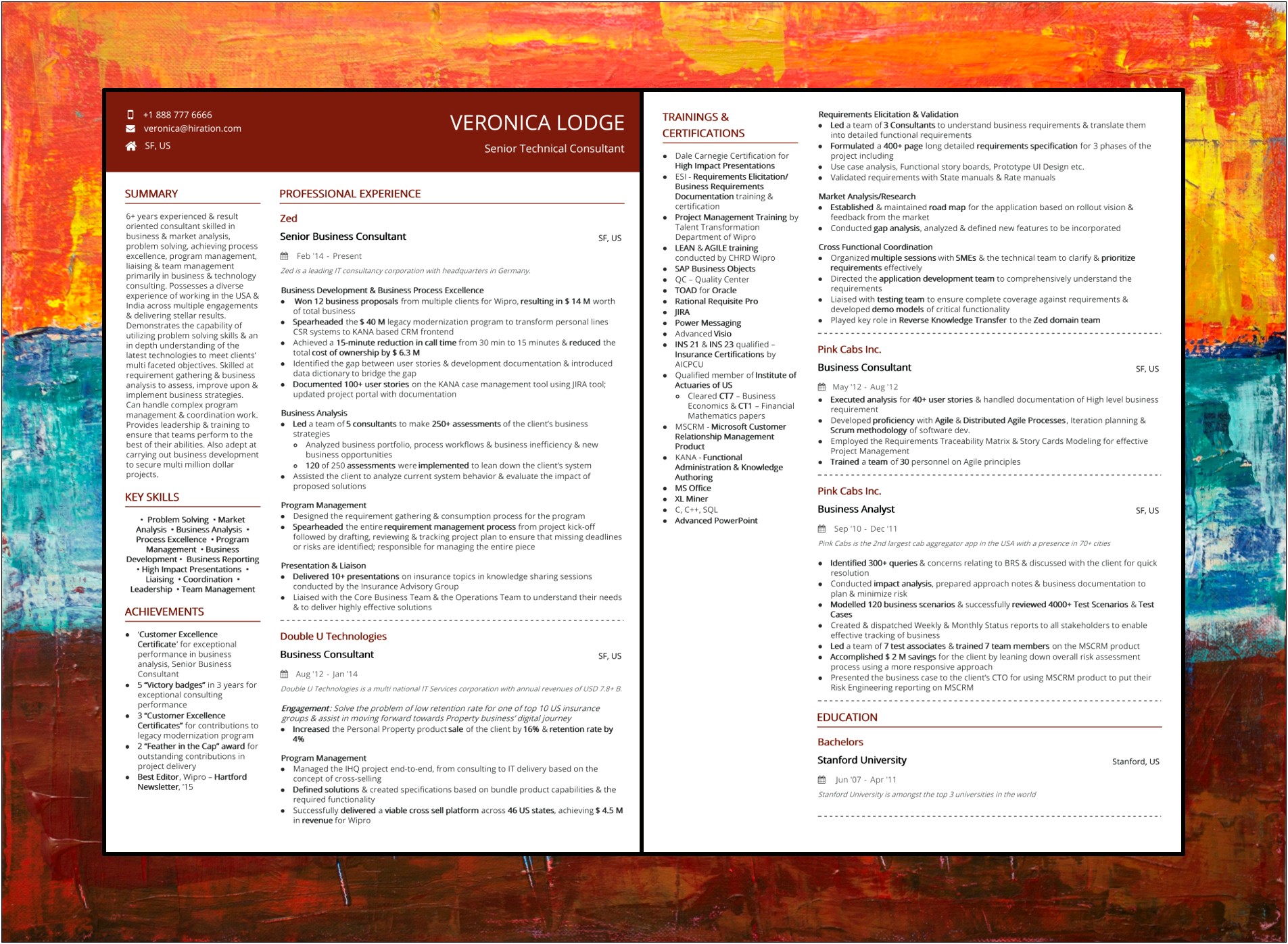 Format Of Technology Skills On Tech Resume