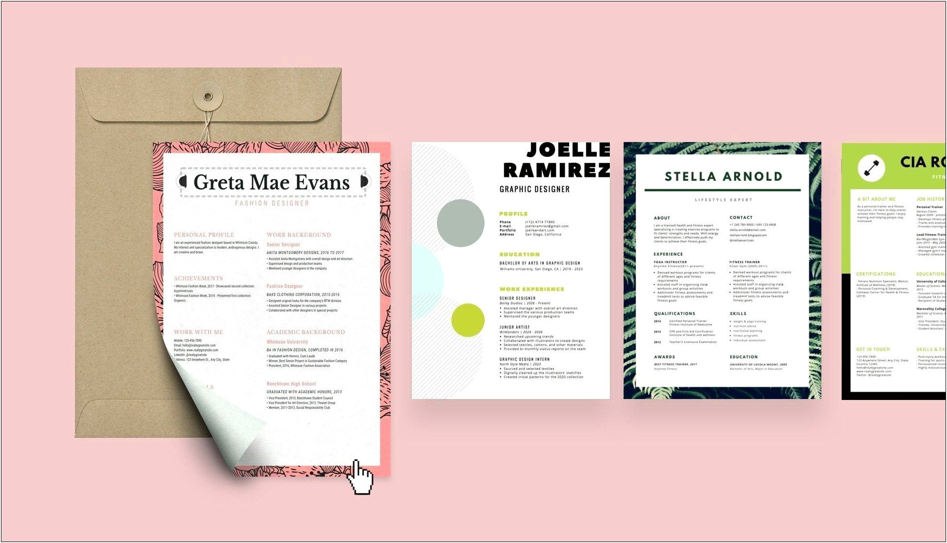 Free Custom Google Docs Resume Template Download