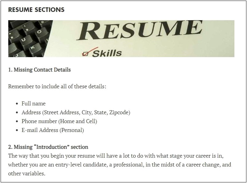 Free Help To Write A Resume