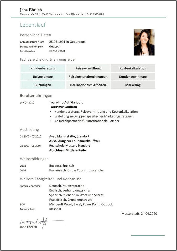 Free Libre Open Office Resume Templates Download