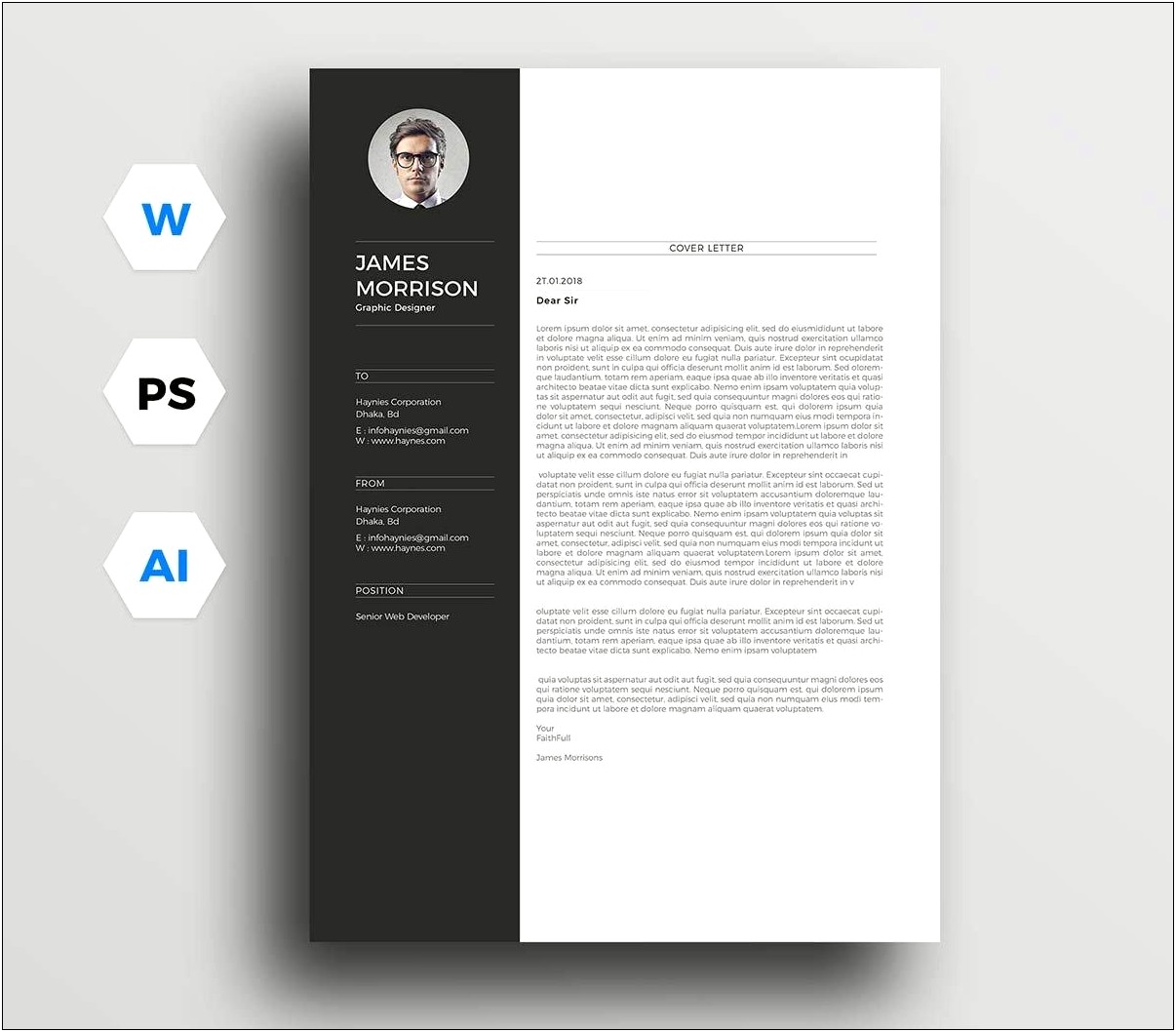 Free Microsoft Resume Cover Letter Template