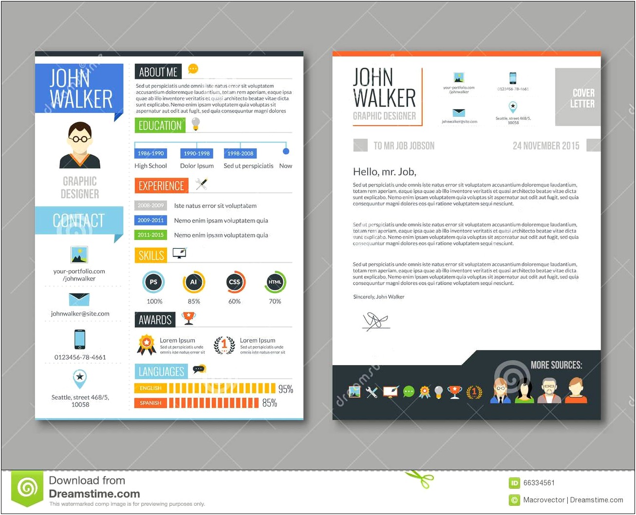 Free Online 1 Page Resume Template