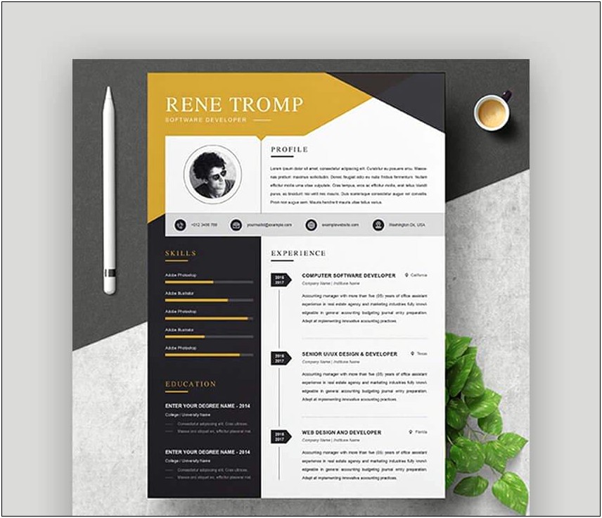 Free Online Resume Templates For Mac