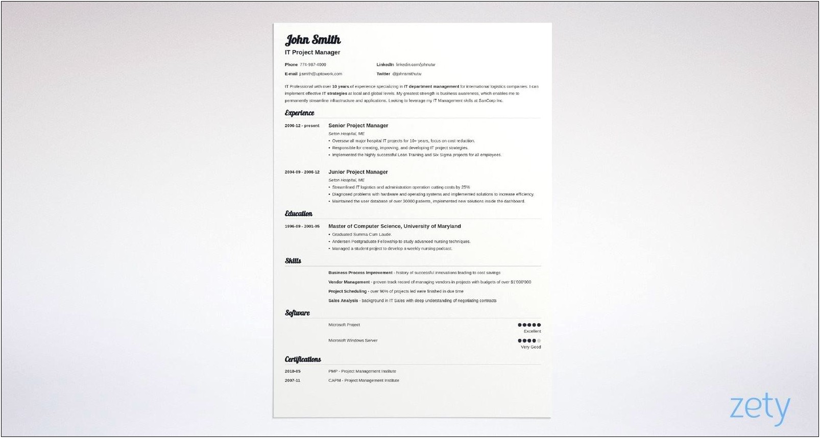 Free Printable Fill In The Blank Resumes