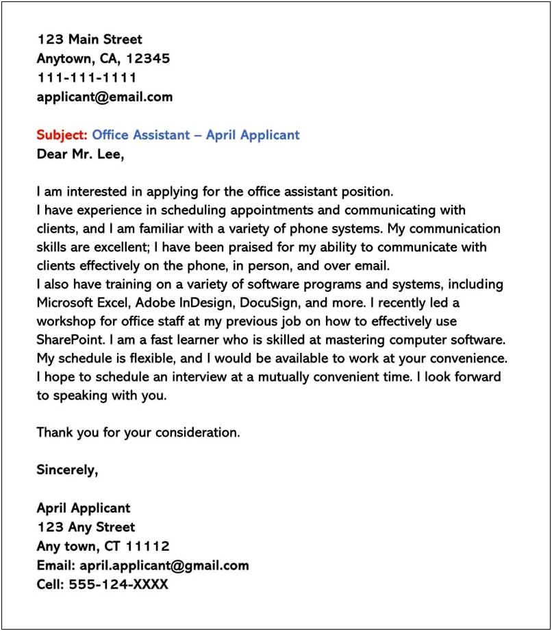 Free Resume Cover Letter All Jobs Any Job