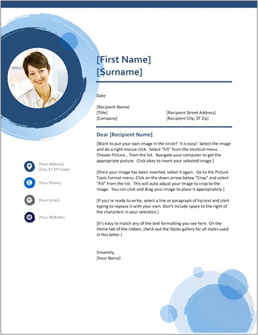 Free Resume Cover Page Template Word