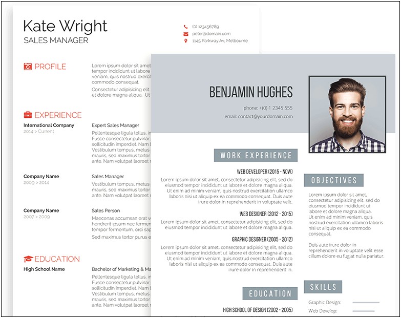 Free Resume Template For High Schoolers