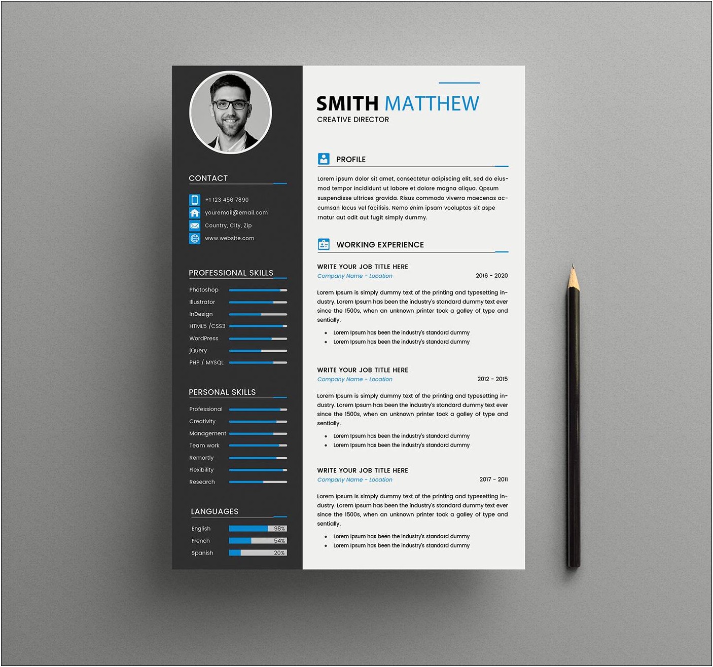 Free Resume Templates No Sign Up No Cost