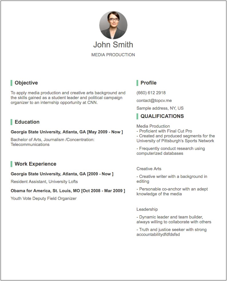 Free Resume Templates Online American Standard