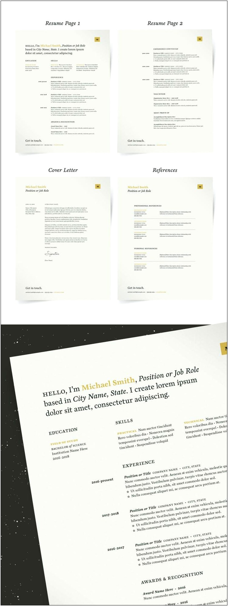 Free Resume Templates With No Account Required