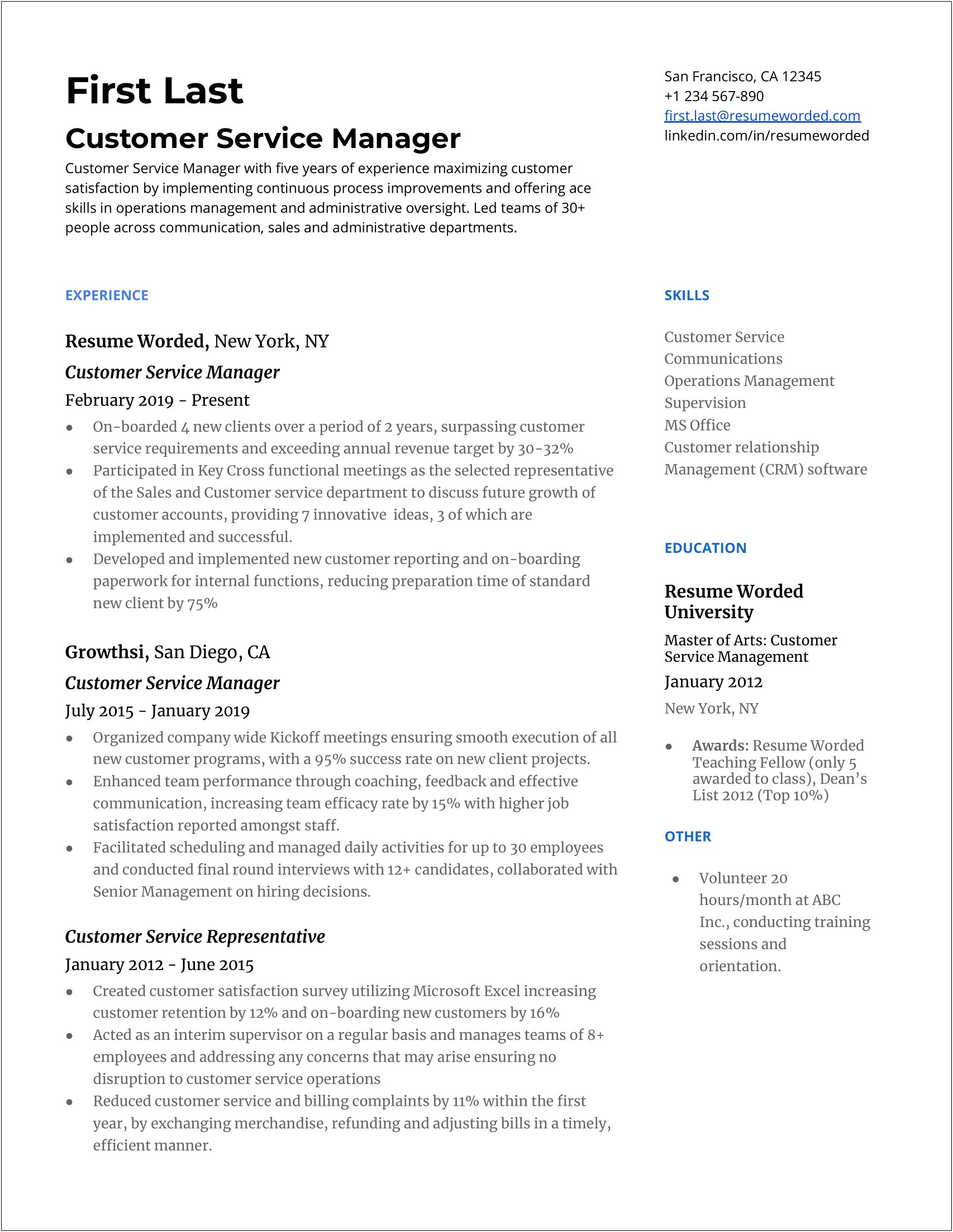 Free Standout Administrative Resume Downloadable Templates