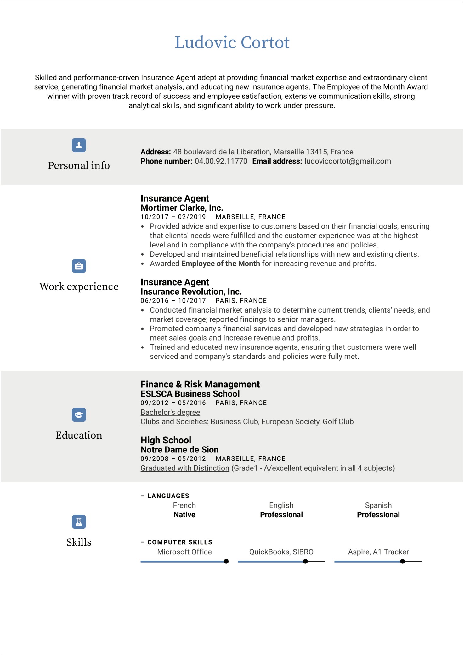 Golf Course Customer Service Resume Examples