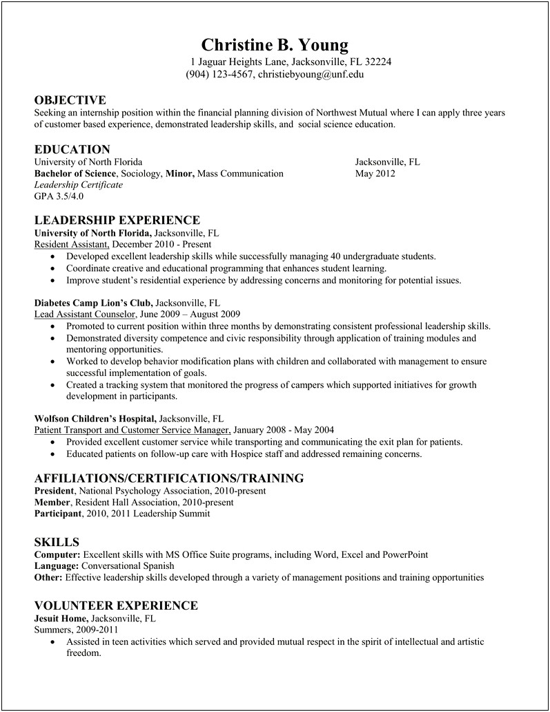 Good Resume Associations To Belong To