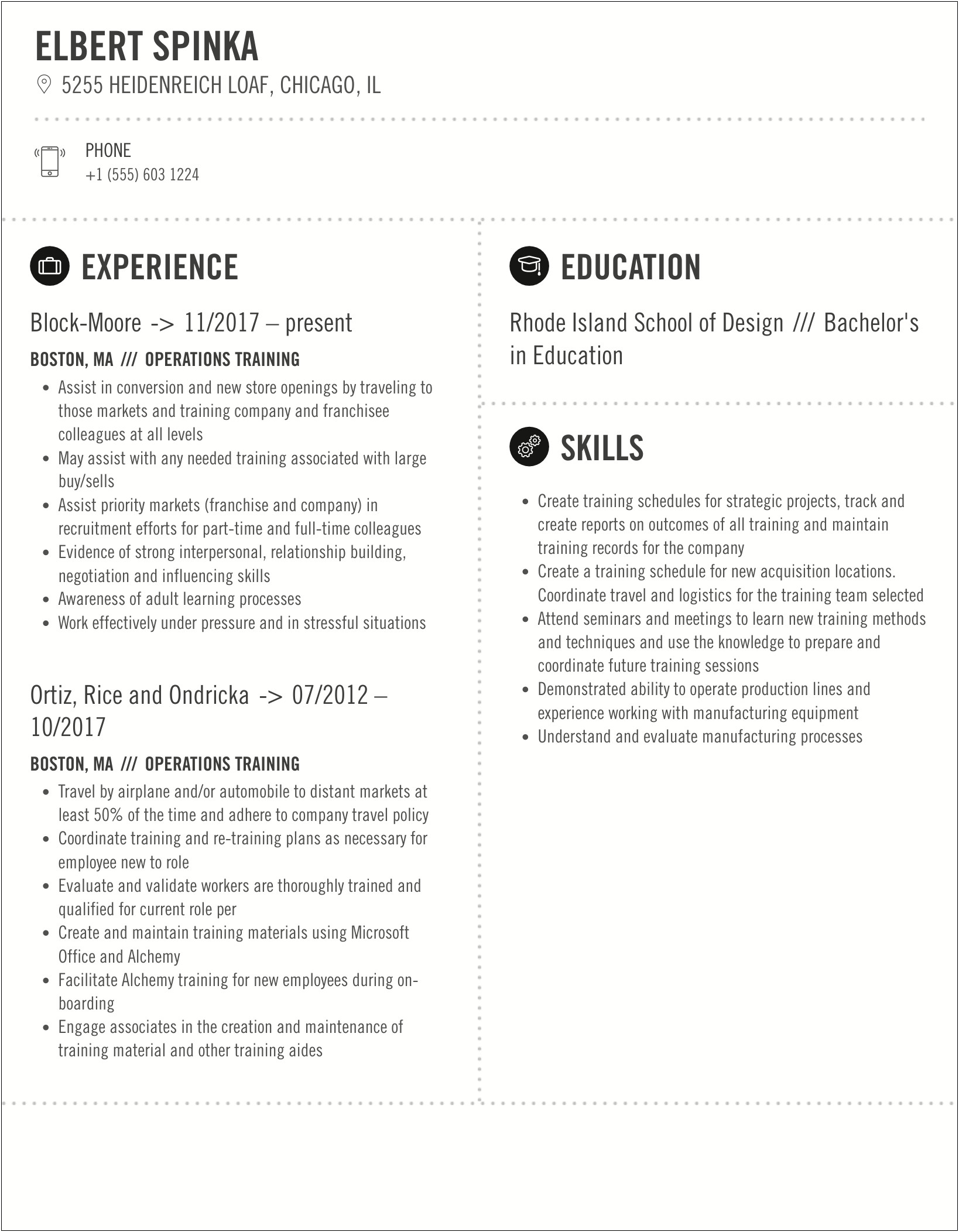 Good Skills To Put For Jamba Resume