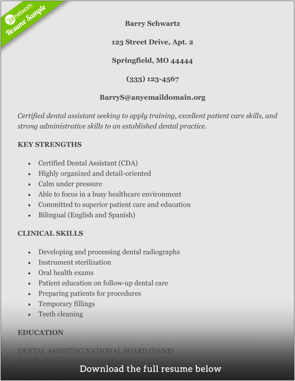 Good Skills To Put On A Resume Examples