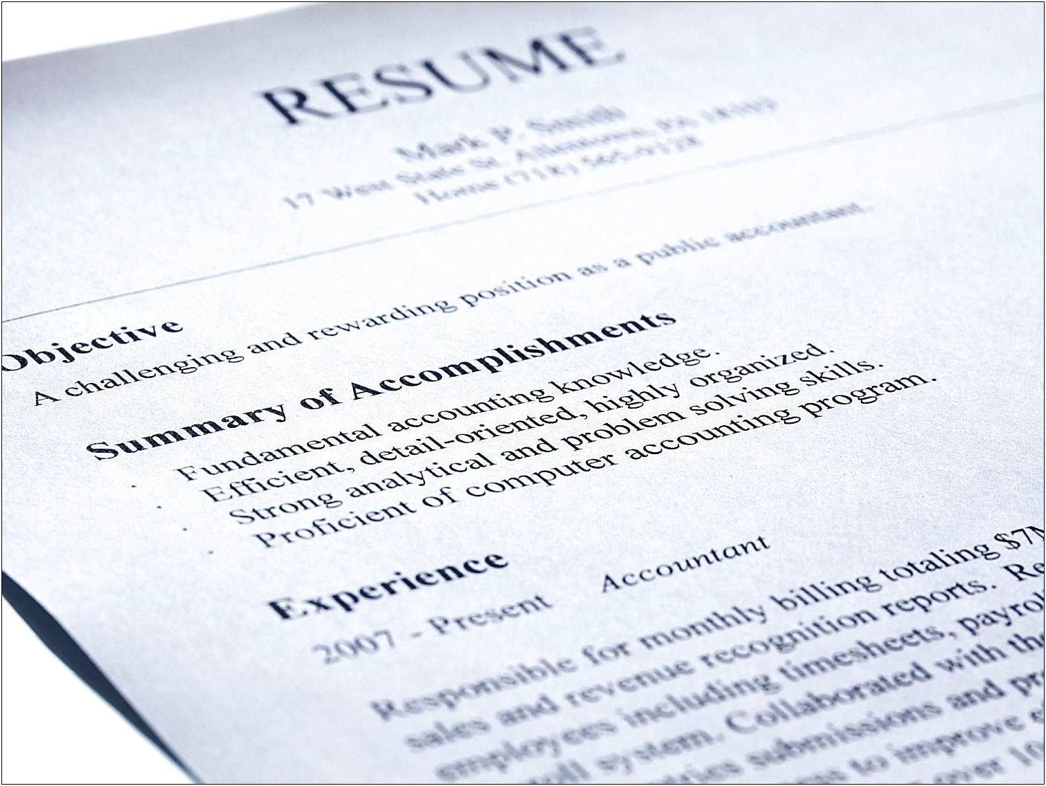 Good Way To List Problem Solving On Resume