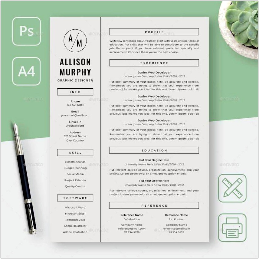 Graphic Design Skills To Put On A Resume