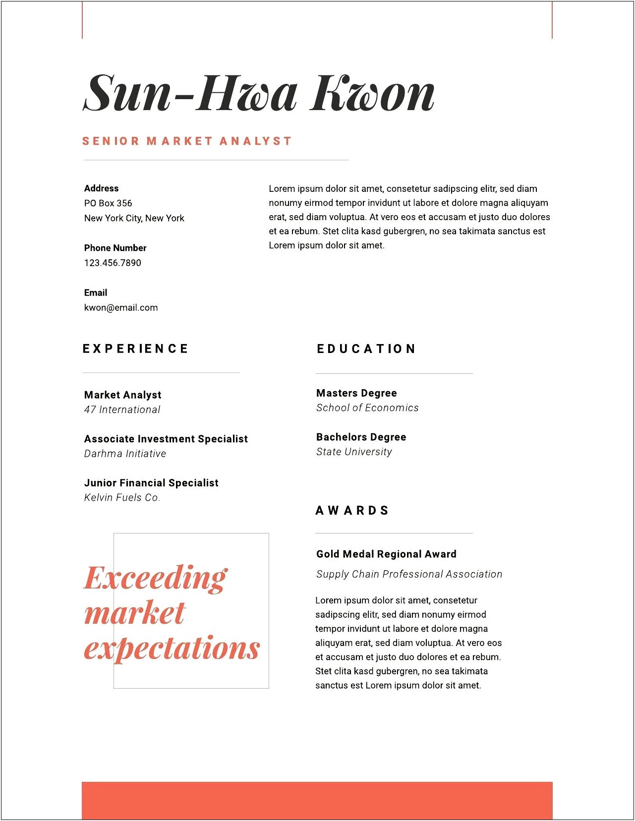 Great Resume Examples Of Freelance Writers