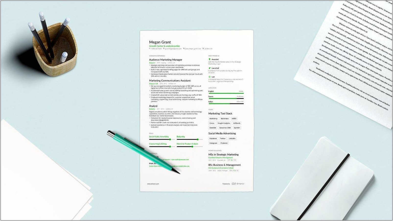 Great Structures For Resume Profile Summary