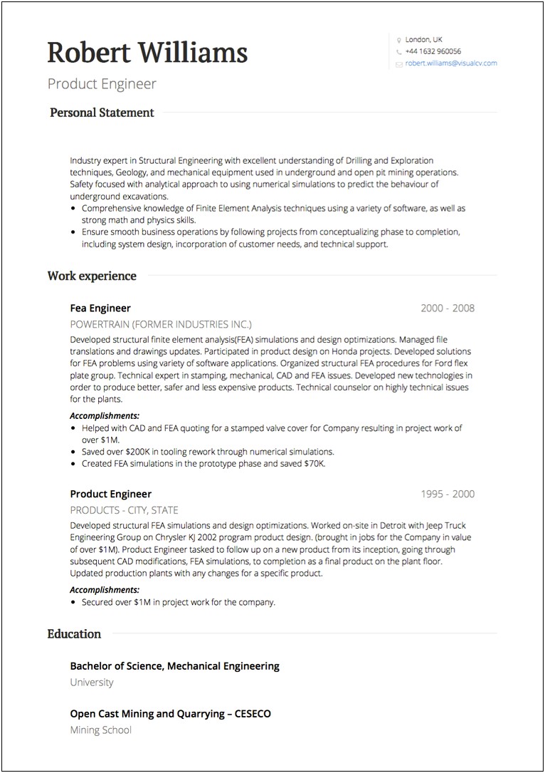 Guidelines For Preparing A Good Resume