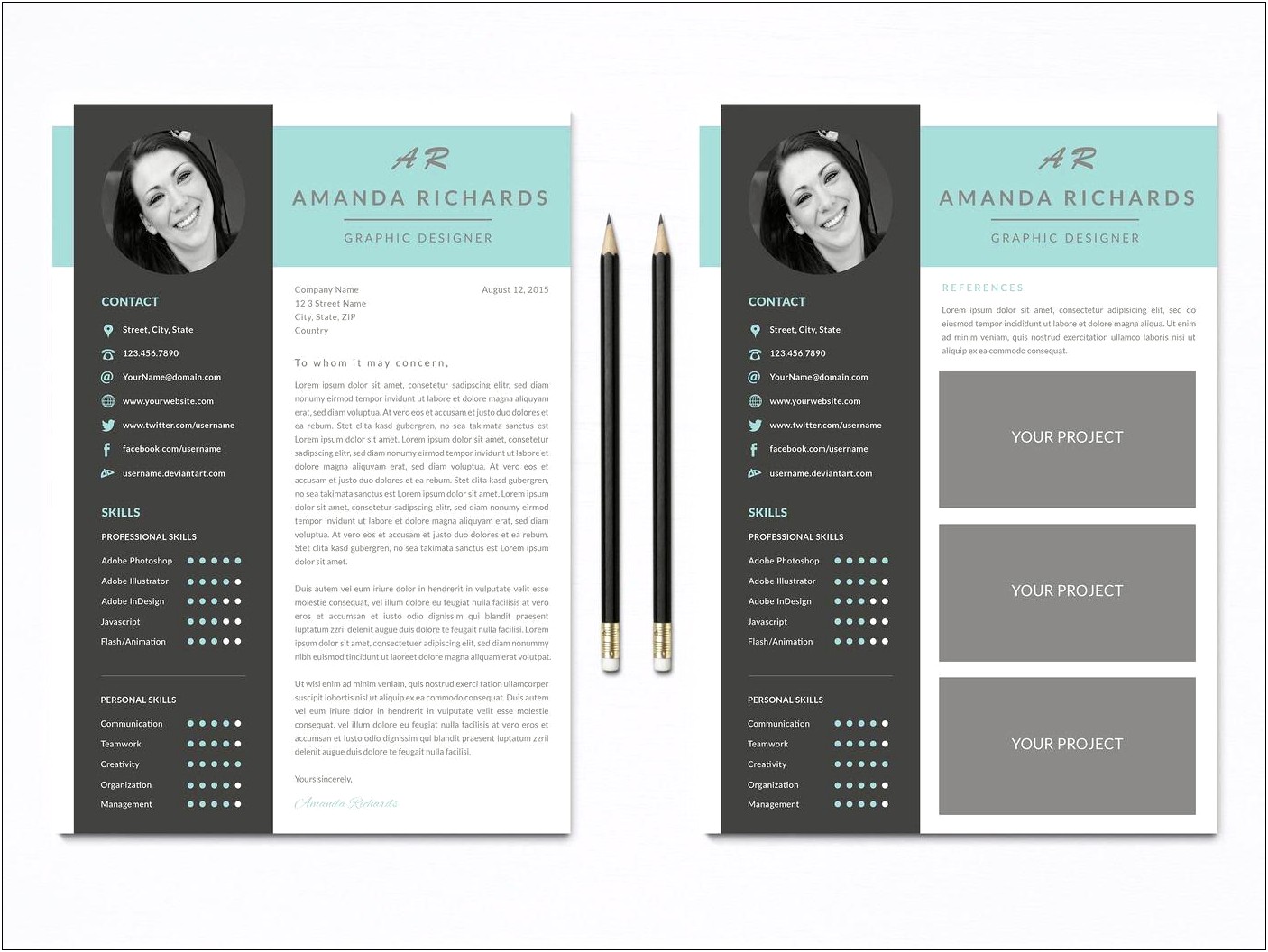 High School Teacher Free Resume Template