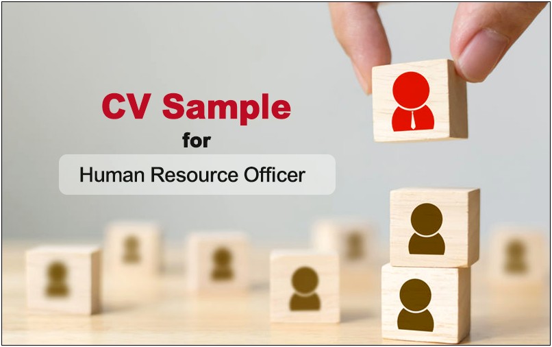 Human Resources Officer Job Description Resume