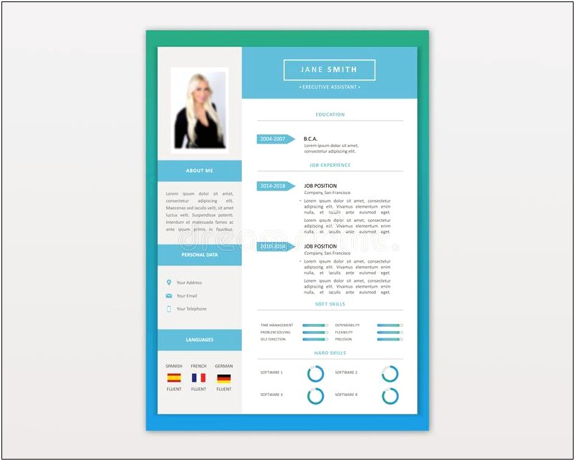 Infographic Resume Vol 1 Free Download