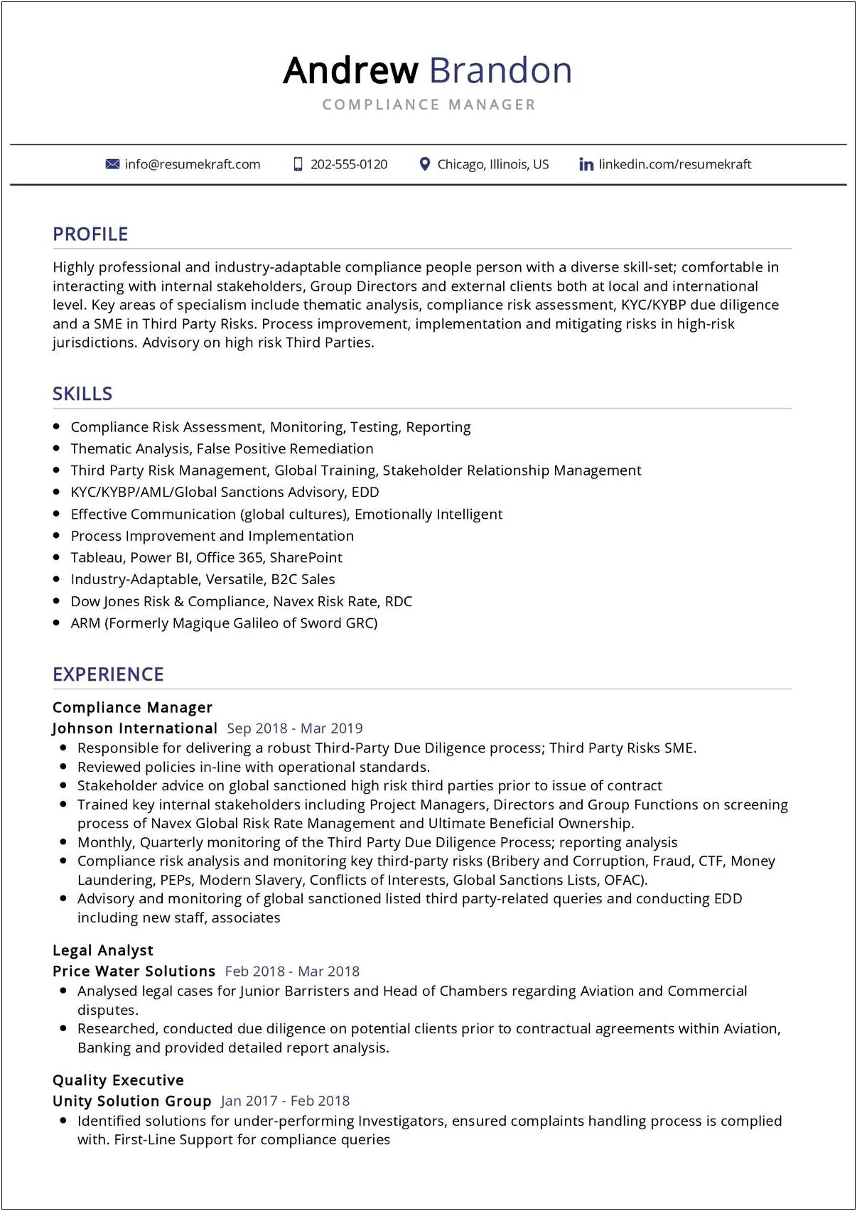 Information Security Risk Manager Resume Examples Resume Resume Designs LXJNOzkA P