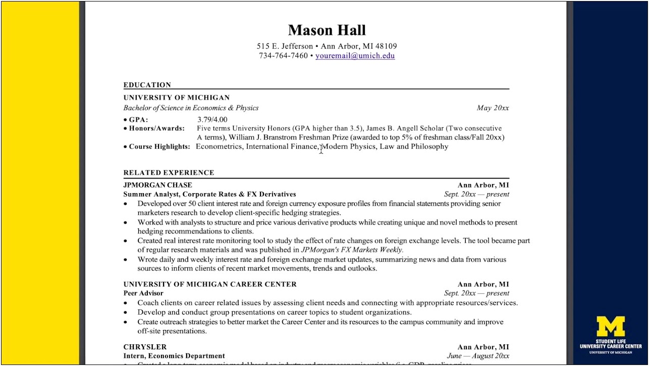 Involvement On Resume For Law School Application