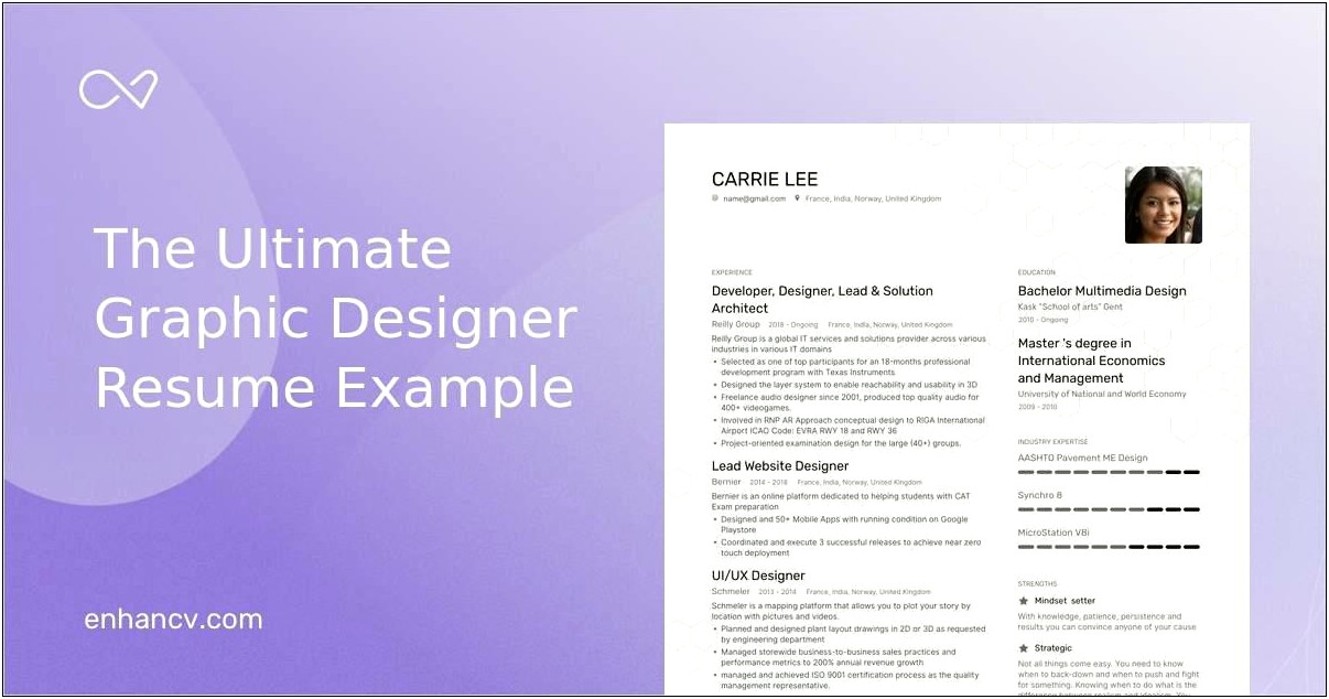 Job Description For Graphic Designer Resume