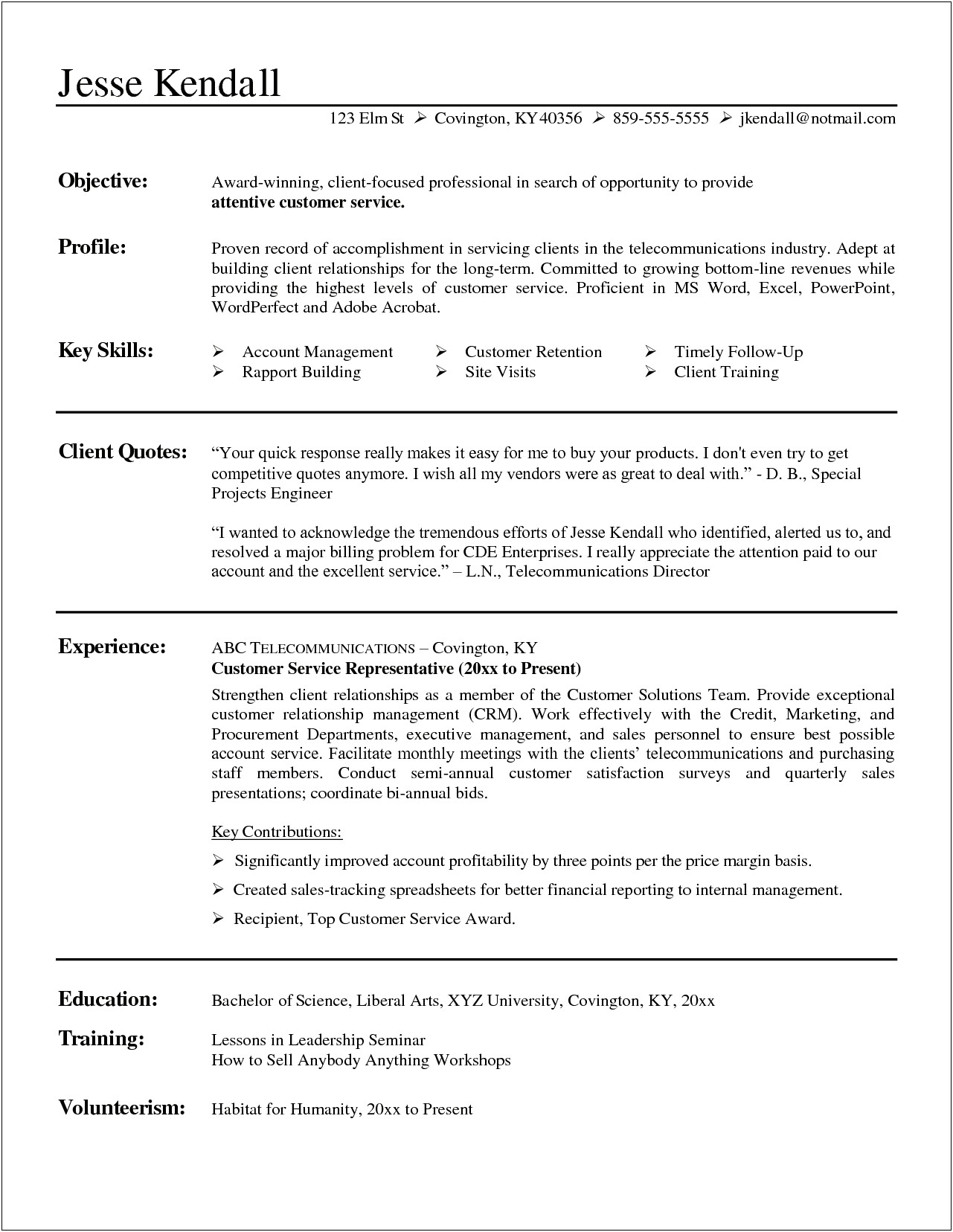 Job Description Of Customer Service Assistant For Resume