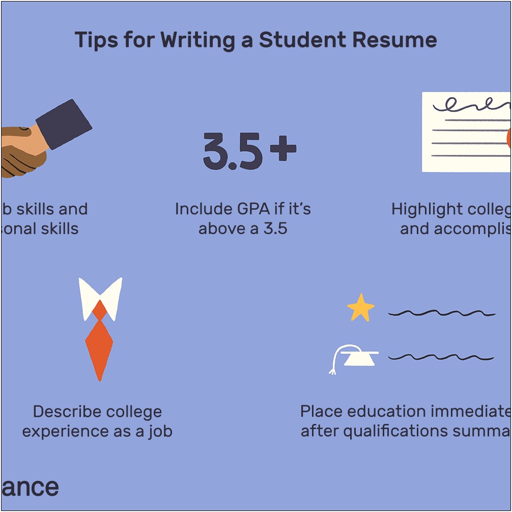 Job Target Headline For Students Resume