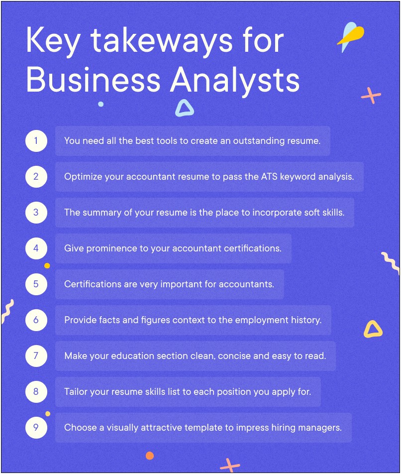 Key Words On Resumes For Analyst Role